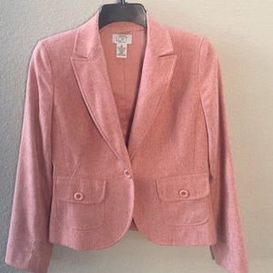 Light pink suit coat - Loft